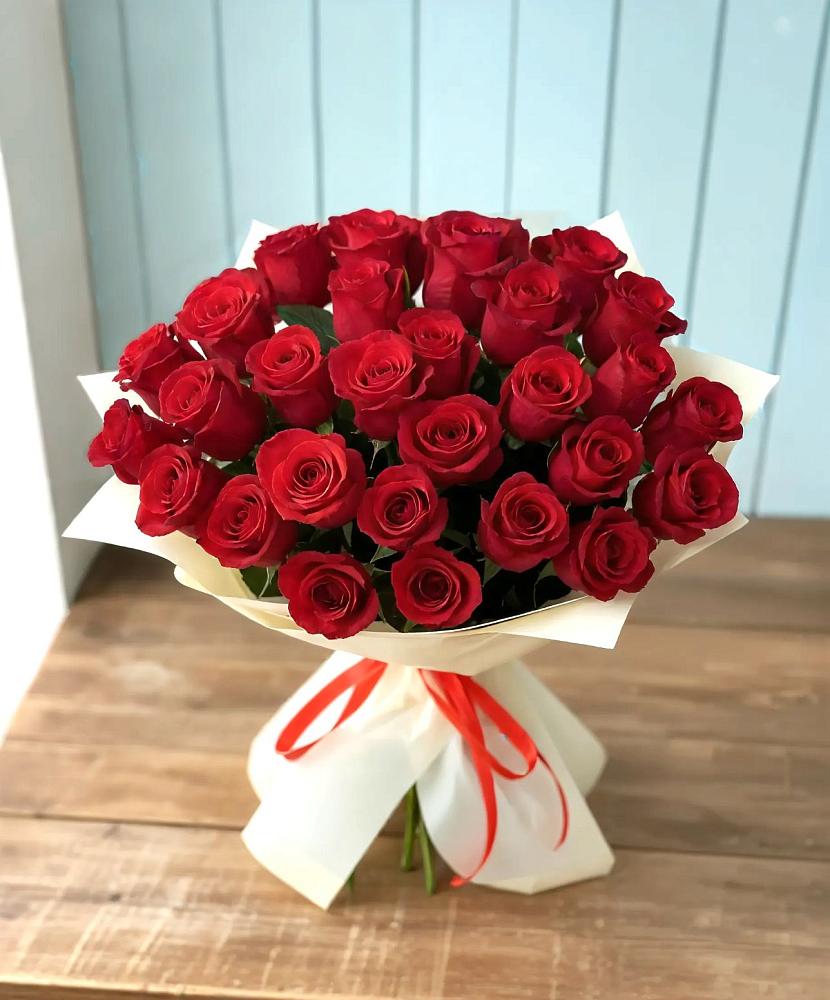 Букет 29 Красных роз в Аксай