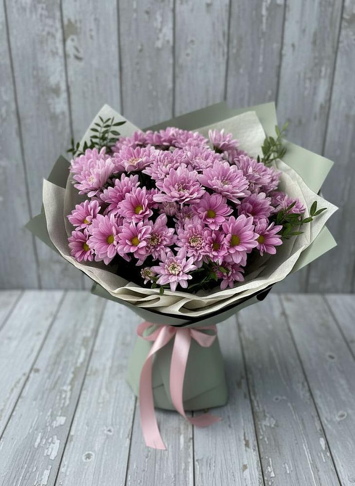 Букет цветов из: Хризантемы в Аксай
