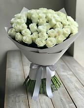 Букет 35 Белых роз в Аксай