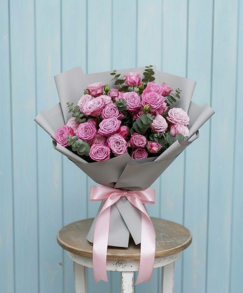 Букет цветов из: Розы в Аксай