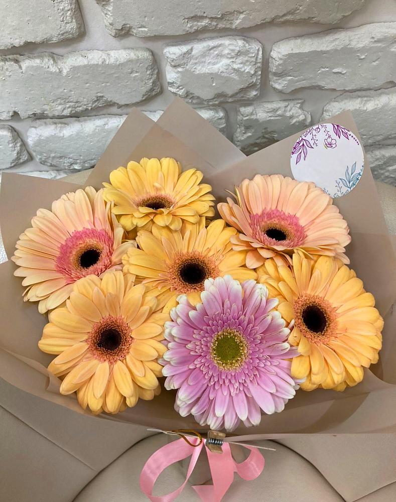 Букет цветов из: Герберы в Аксай