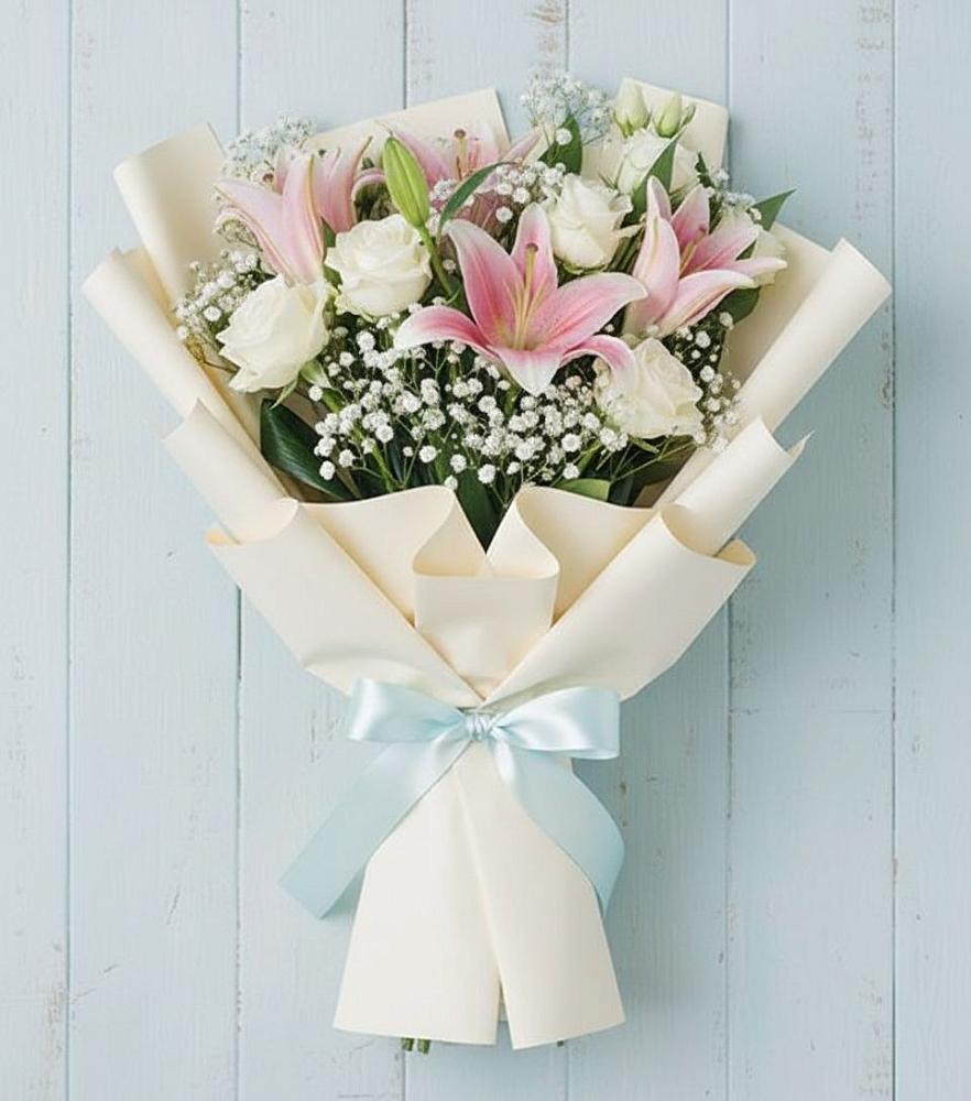 Букет цветов из: Лилии в Аксай