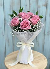 Букет цветов из:  Розы в Аксай