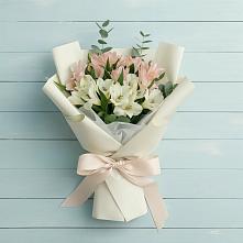 Букет цветов из:  Альстромерии #REPLACE_PRED# Аксай