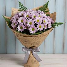 Букет цветов из:  Хризантемы #REPLACE_PRED# Аксай