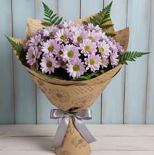 Букет цветов из:  Хризантемы в Аксай