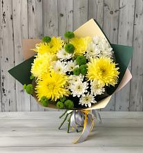 Букет цветов из:  Хризантемы в Аксай