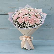 Букет цветов из:  Гвоздики в Аксай