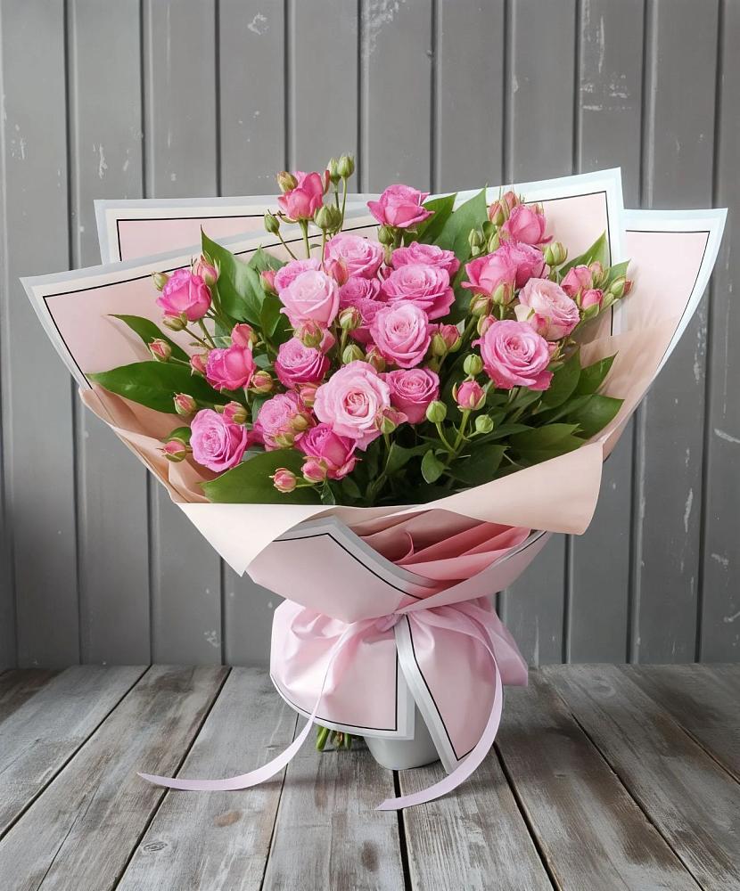 Букет Розовый кустик в Аксай