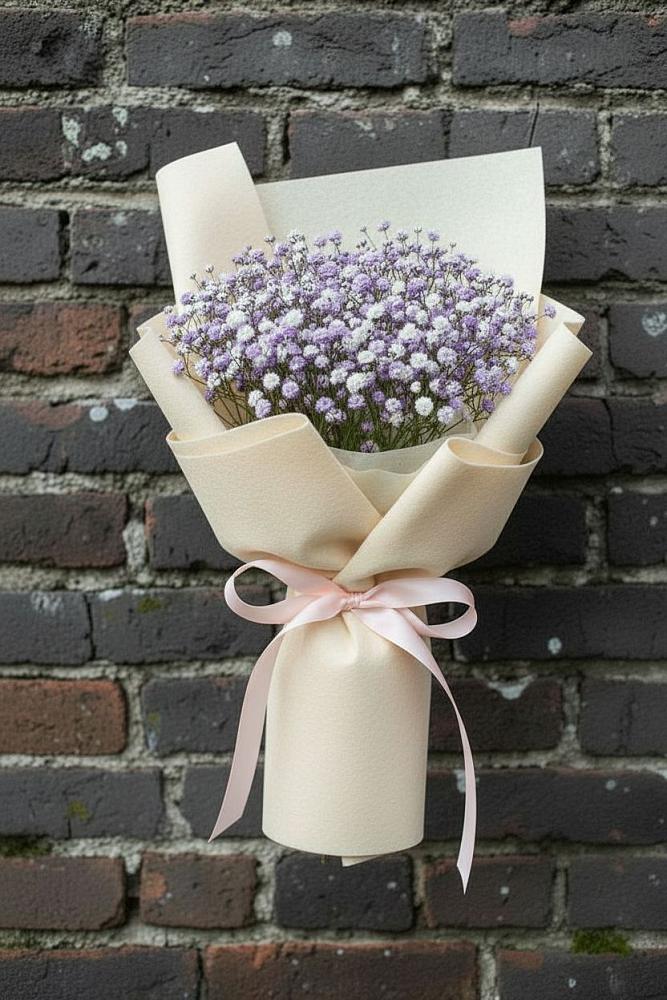 Букет цветов из: Гипсофила в Аксай