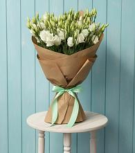 Букет цветов из:  Лизиантусы в Аксай