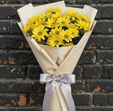 Букет цветов из:  Хризантемы в Аксай