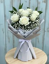 Букет цветов из:  Розы #REPLACE_PRED# Аксай