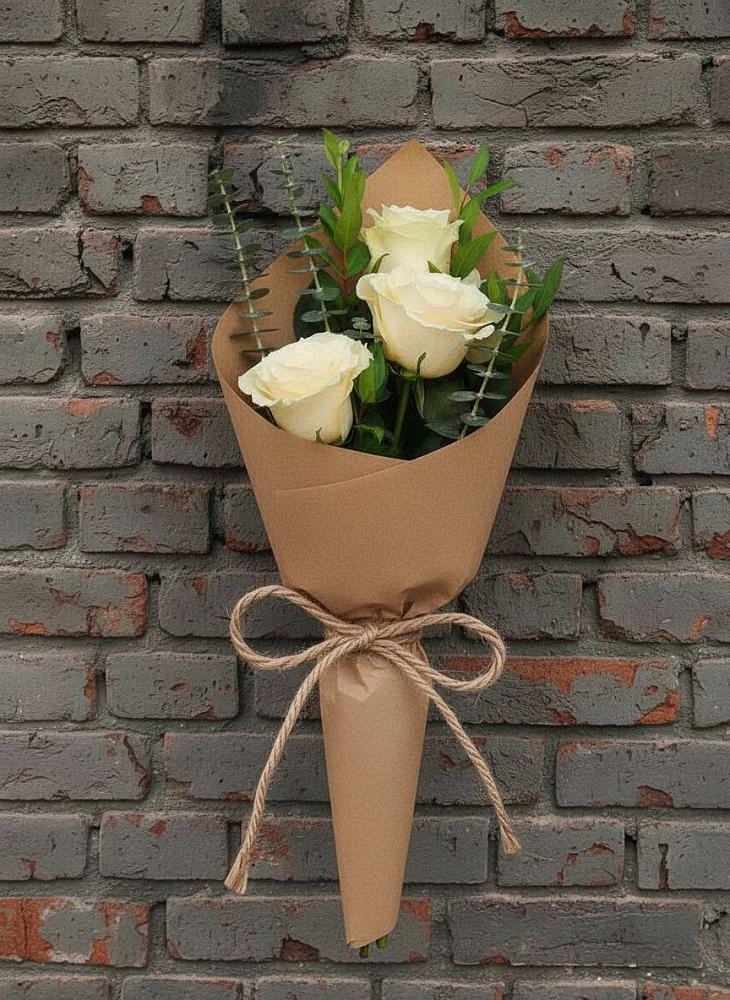 Букет цветов из: Розы в Аксай