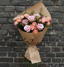 Букет цветов из:  Розы в Аксай