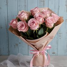 Букет цветов из:  Розы в Аксай