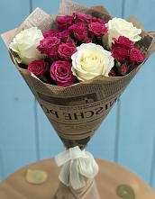 Букет цветов из:  Розы #REPLACE_PRED# Аксай