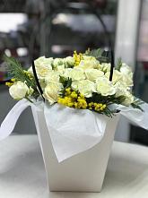 Цветочная композиция из Розы  в Аксай