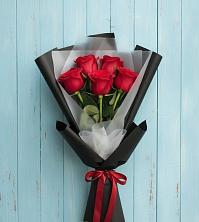 Букет цветов из:  Розы в Аксай