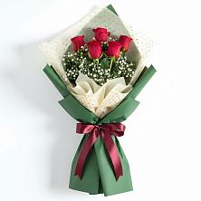 Букет цветов из:  Розы в Аксай