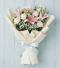 Букет цветов из:  Лилии в Аксай