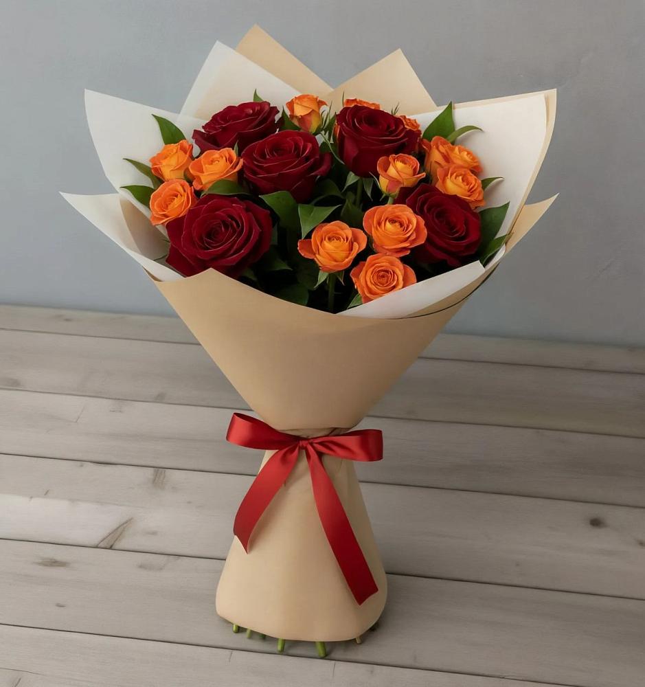 Букет Любовь и восторг в Аксай