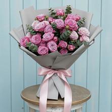 Букет цветов из:  Розы в Аксай